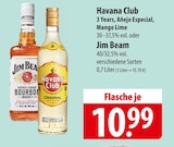 Aktuelles Havana Club 3 Years, Añejo Especial, Mango Lime oder Jim Beam Angebot bei famila Nordost in Gifhorn ab 10,99 €