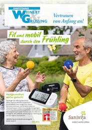 Sanitätshaus Weinert & Grüssing GmbH Prospekt: "Fit und mobil durch den Frühling", 6 Seiten, 13.03.2024 - 31.05.2024