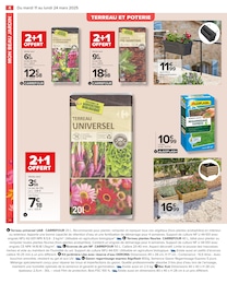 Offre Gazon De Regarnissage dans le catalogue Carrefour du moment à la page 6