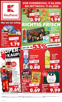 Süßigkeiten im aktuellen Kaufland Prospekt (Nürnberg) Süßigkeiten im Kaufland Prospekt "Hier bin ich richtig" mit 50 Seiten (Nürnberg)