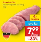 Aktuelles Schweine-Filet Angebot bei Netto Marken-Discount in Leipzig ab 7,99 €