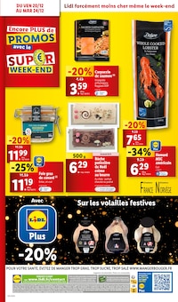 Promo Chocolat De Noël dans le catalogue Lidl du moment à la page 68