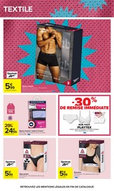 Promos Lingerie Femme dans le catalogue "Carrefour" de Carrefour Lingerie Femme en promo dans le catalogue Carrefour à la page 60