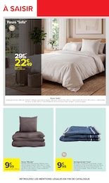 Offre Literie dans le catalogue Carrefour du moment à la page 62