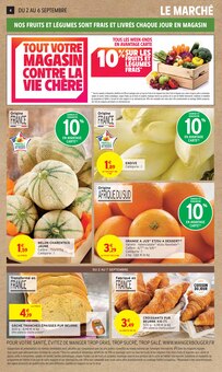 Promotion Sauce Tomate dans le prospectus Intermarché, valable du 02/09/2025 au 14/09/2025 Promo Sauce Tomate dans le catalogue Intermarché du moment à la page 4