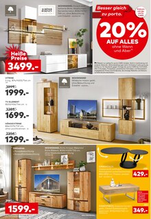 Fernseher im porta Möbel Prospekt "Besser gleich zu porta." mit 16 Seiten (Koblenz)