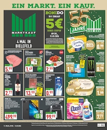 Lebensmittel Angebot im aktuellen Marktkauf Prospekt auf Seite 1