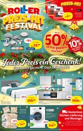 ROLLER Prospekt für Speyer mit 24 Seiten ROLLER Prospekt für Speyer: "PREIS-HIT FESTIVAL", 24 Seiten, 04.12.2023 - 09.12.2023