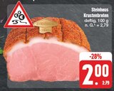Krustenbraten im EDEKA Prospekt Krustenbraten von Steinhaus im aktuellen EDEKA Prospekt für 2,00 €