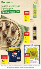 Promos Pepsi dans le catalogue "LES PETITS PRIX HALAL" de Carrefour à la page 15 Promos Pepsi dans le catalogue "LES PETITS PRIX HALAL" de Carrefour à la page 15