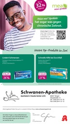 Aktueller mea - meine apotheke Apotheken Prospekt für Illingen: Unsere Juni-Angebote mit 4} Seiten, 01.06.2025 - 30.06.2025