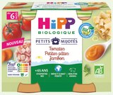 Petits Mijotés Tomates Petites Pâtes Jambon Bio - HiPP en promo chez Intermarché Hyper Bordeaux à 5,98 €