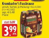 Aktuelles Fassbrause Angebot bei E center in Marl ab 3,99 €