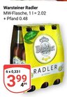 Aktuelle Warsteiner Angebote bei GLOBUS in Nettetal Aktuelles Radler Angebot bei GLOBUS in Nettetal ab 3,99 €