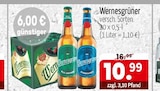 Getränke Quelle WVG Förderstedt - Wernesgrüner versch. Sorten Angebot im Prospekt Wernesgrüner versch. Sorten bei Getränke Quelle WVG im Förderstedt Prospekt für 10,99 €