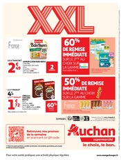 Promos Pampers dans le catalogue "XXL" de Auchan Supermarché Pampers en promo dans le catalogue Auchan Supermarché à la page 32
