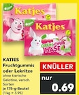 Fruchtgummis oder Lakritze von Katjes für 0,69 € bei Kaufland im Angebot Fruchtgummis oder Lakritze von Katjes im aktuellen Kaufland Prospekt