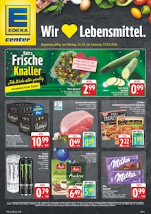 E center Prospekt Wir lieben Lebensmittel! mit 30 Seiten
