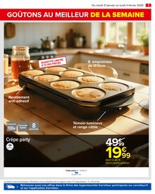 Promo Crêpière dans le catalogue Carrefour du moment à la page 5