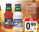 Chili Schlemmersauce Angebote von Knorr bei E center Jena für 0,99 €