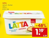Aktuelles Lätta Angebot bei Netto Marken-Discount in Duisburg ab 1,19 €