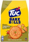 Bake Rolls Tomate & Olive im REWE Prospekt Bake Rolls Tomate & Olive von Tuc im aktuellen REWE Prospekt für 1,49 €
