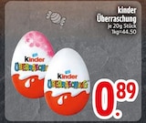 Ueberraschungseier im EDEKA Prospekt Überraschung von Kinder im aktuellen EDEKA Prospekt für 0,89 €