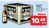 Pilsener im Angebot bei Markant Nordwest in Friesoythe Pilsener Angebote von Warsteiner bei Markant Nordwest Friesoythe für 10,49 €
