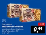 Mikrowellen-Pommes im Angebot bei Konsum in Dresden Mikrowellen-Pommes Angebote von Snack Master bei Konsum Dresden für 0,99 €