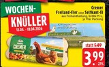 Aktuelles Freiland-Eier Angebot bei EDEKA in Mönchengladbach ab 3,99 €