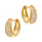 Boucles d'oreilles en plaqué or doré à l'or fin oxydes de zirconium - E.Leclerc Boucles d'oreilles en plaqué or doré à l'or fin oxydes de zirconium à 54,00 € dans le catalogue E.Leclerc