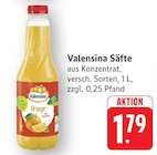 Säfte Orange im Angebot bei EDEKA in Waiblingen Säfte Orange Angebote von Valensina bei EDEKA Waiblingen für 1,79 €