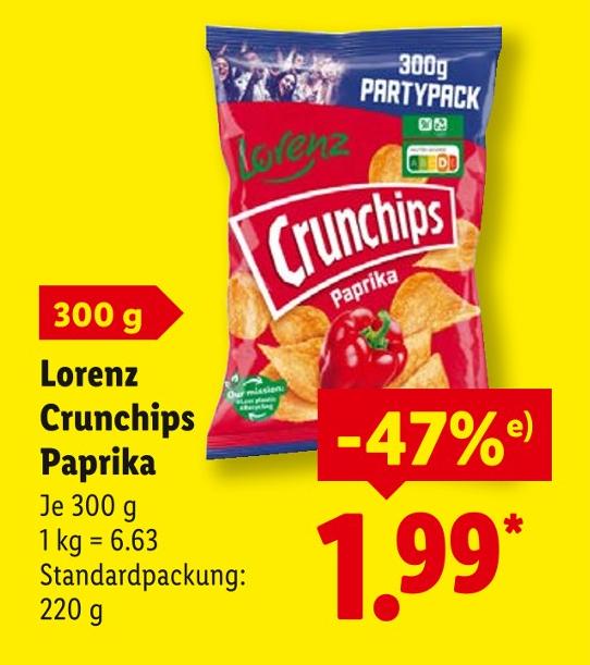 Crunchips Paprika