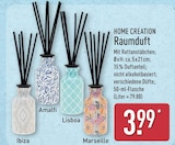 Raumduft von HOME CREATION für 3,99 € bei ALDI Nord im Angebot Raumduft von HOME CREATION im aktuellen ALDI Nord Prospekt