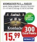 Pils von Krombacher für 15,99 € bei Marktkauf im Angebot Pils von Krombacher im aktuellen Marktkauf Prospekt