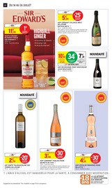 Promos Whisky dans le catalogue "-60% DE REMISE IMMÉDIATE SUR LE 2ÈME" de Intermarché Super Whisky en promo dans le catalogue Intermarché Super à la page 22