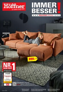 Sitzmöbel im Höffner Prospekt "POLSTER SPEZIAL!" mit 20 Seiten (Fürth)