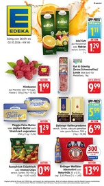 EDEKA Supermarkt Prospekt der aktuellen Woche mit 15 Seiten, gültig von 28.09.2026 bis 02.10.2026, in Untermünkheim und Umgebung Aktueller EDEKA Supermarkt Prospekt in Untermünkheim und Umgebung, "Aktuelle Angebote" mit 15 Seiten, 28.09.2026 - 02.10.2026