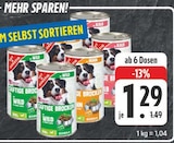 Saftige Brocken für Hunde Angebote von Gut & Günstig bei EDEKA Bayreuth für 1,29 €