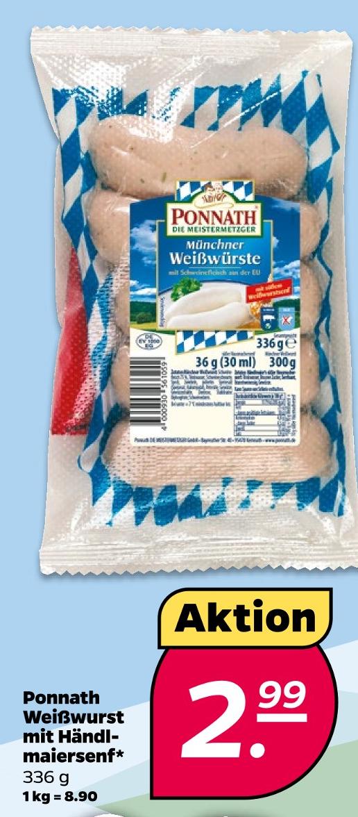 Weißwurst mit Händlmaiersenf