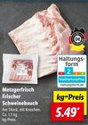 Frischer Schweinebauch von Metzgerfrisch im aktuellen Lidl Prospekt