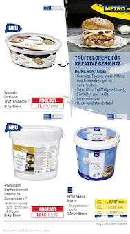 Käse Angebot im METRO Prospekt, gültig von 01.10.2026 bis 31.10.2026 Käse Angebot im aktuellen METRO Prospekt auf Seite 12