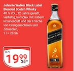 Black Label Blended Scotch Whisky im Angebot bei GLOBUS in Bochum Black Label Blended Scotch Whisky Angebote von Johnnie Walker bei GLOBUS Bochum für 19,99 €