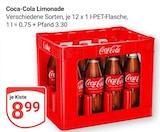 Limonade Angebote von Coca-Cola bei GLOBUS Gotha für 8,99 €