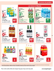 Promos Eau Minérale dans le catalogue "OFFRES DU MOMENT" de Auchan Supermarché Eau Minérale en promo dans le catalogue Auchan Supermarché à la page 23