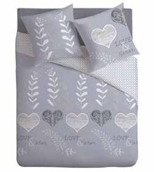 PARURE HOUSSE COUETTE DE MICROFIBRE ‘LOVE&NATURE’ - Imaginéa à Vandœuvre-lès-Nancy PARURE HOUSSE COUETTE DE MICROFIBRE ‘LOVE&NATURE’ en promo chez Imaginéa Vandœuvre-lès-Nancy à 10,99 €