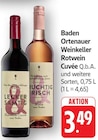 Lecker & Samtig Rotwein Cuvée Q.b.A. bei E center im Bruchsal Prospekt für 3,49 €