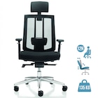 Promo Fauteuil de bureau SHADE - accoudoirs réglables - appuie-tête réglable - noir à 299,00 € dans le catalogue Bureau Vallée à Sainte-Geneviève-des-Bois