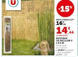 Rouleau de paillon 1 x 5 m - U en promo à 14,44 € chez Hyper U Rouleau de paillon 1 x 5 m - U dans le catalogue Hyper U