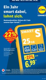 Lidl Handyvertrag im Prospekt 
